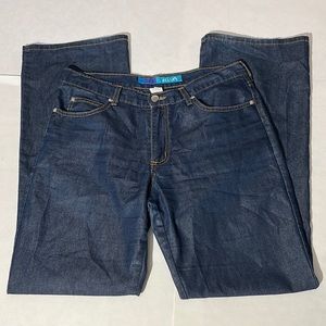 dElia's VINTAGE boot cut jeans sz 11 made in USA dark wash juniors
